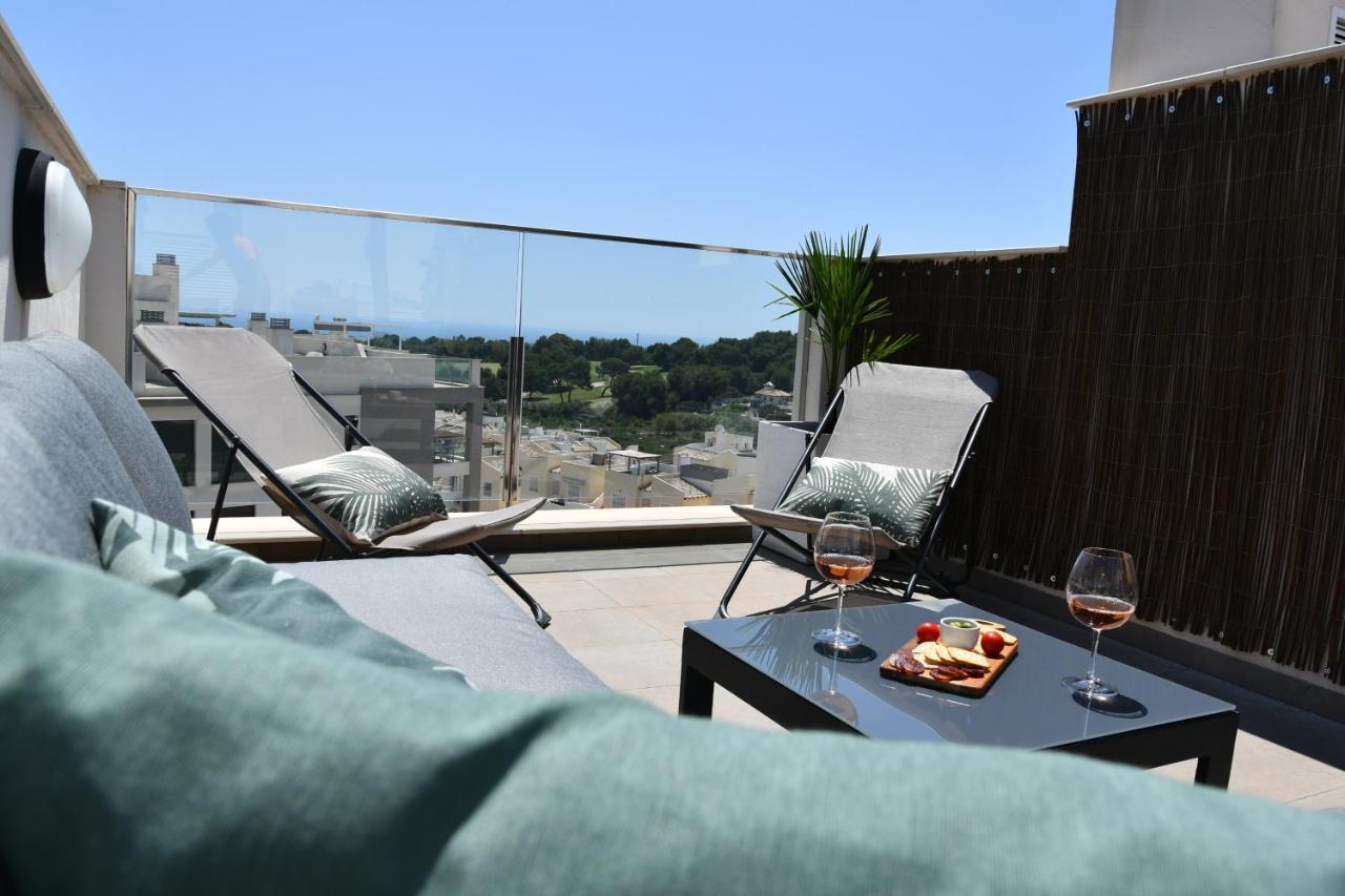 Luxurious Flat & Private Rooftop In Villamartin Orihuela Costa Dehesa de Campoamor  Exteriér fotografie