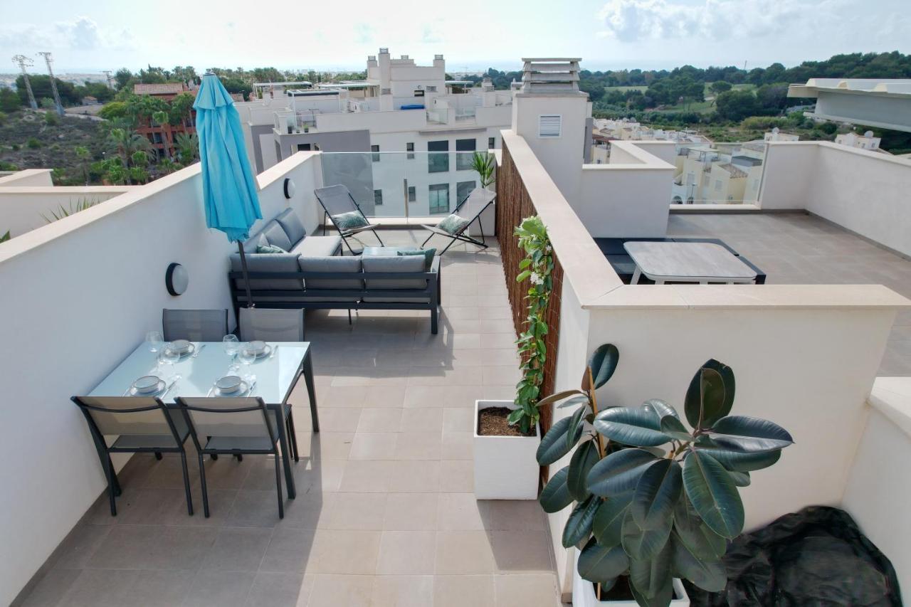 Luxurious Flat & Private Rooftop In Villamartin Orihuela Costa Dehesa de Campoamor  Exteriér fotografie